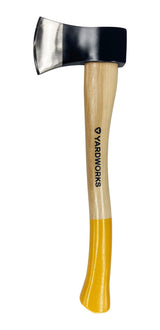 Yardworks Chopping Axe with Wooden Non-Slip Handle, 21-in