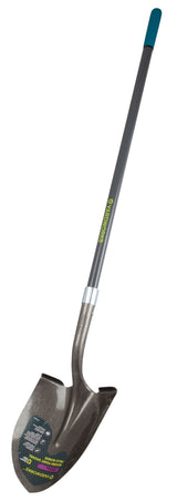 Yardworks Ergo Steel Round-Point Long-Handle Shovel, 57-in Fibreglass Shaft image 2