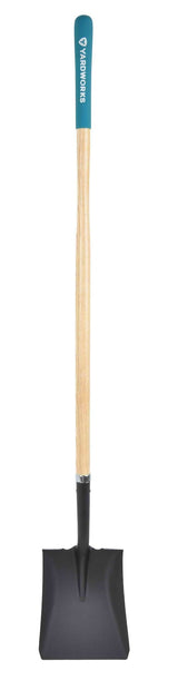 Yardworks Steel Square-Point Long-Handle Spade Shovel, 60-in Wooden Shaft image 2