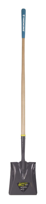 Yardworks Steel Square-Point Long-Handle Spade Shovel, 60-in Wooden Shaft image 3
