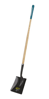 Yardworks Steel Square-Point Long-Handle Spade Shovel, 60-in Wooden Shaft image 4