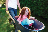 Yardworks Steel Tray 2-Wheel Garden Wheelbarrow, 6-cu-ft image 8