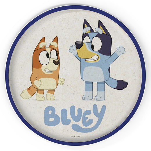 Zak Designs Bluey Bamboo Fibre Plate, 8-in
