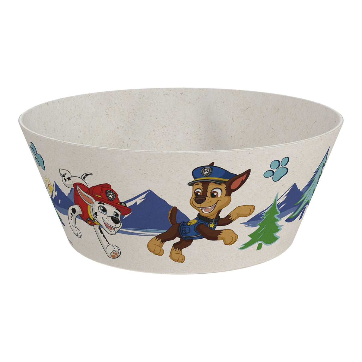 Zak Designs Paw Patrol Bamboo Fibre Bowl, 6-in