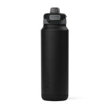 Zulu Powerfill Pro Vacuum Insulated Stainless Steel Bottle, 32-oz, Black, with Quick Fill Lid