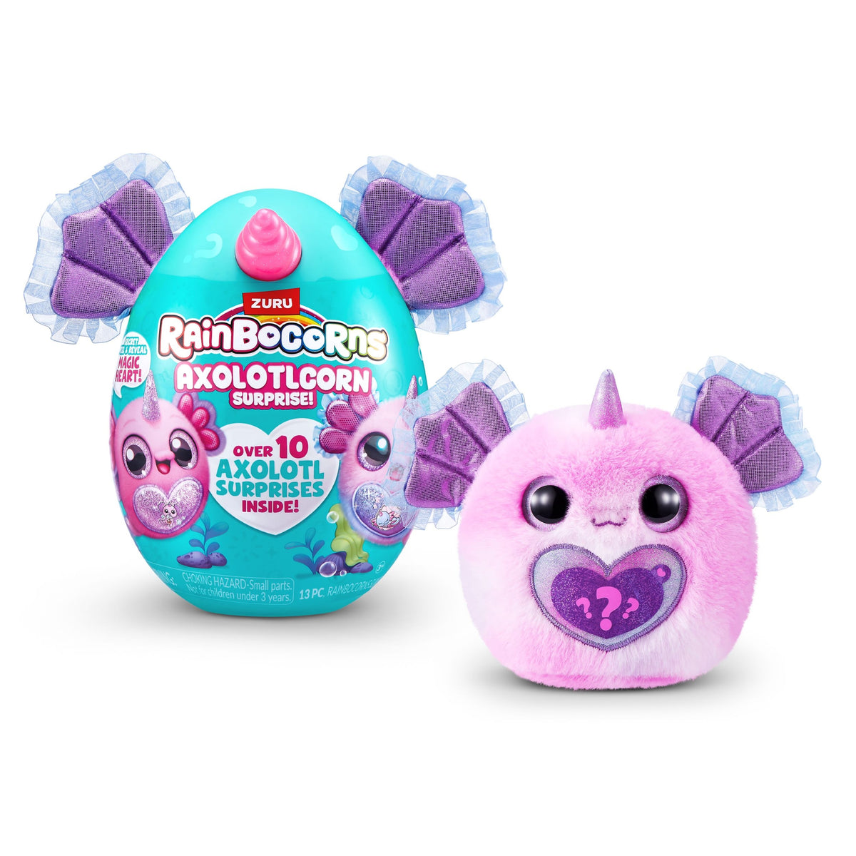 Zuru Rainbocorns Axolotlcorn Surprise Toy for Ages 3+