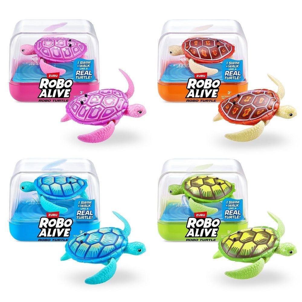 Zuru Robo Turtle Ultra-Realistic Robot Pet for Ages 4+