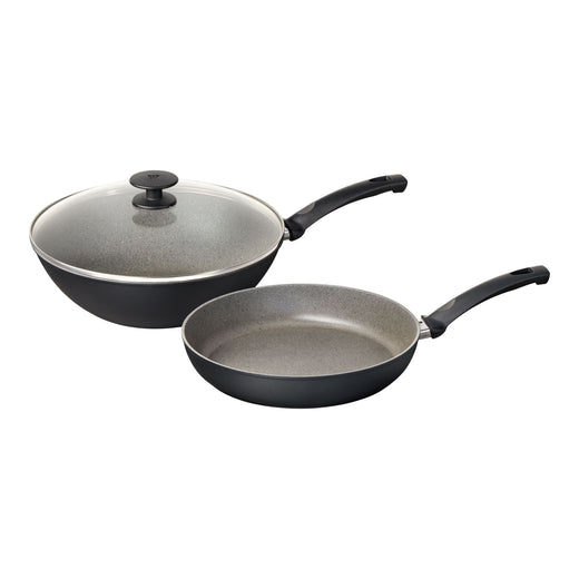 Zwilling 3-Piece Frying Set with 28-cm Frypan and 30-cm Wok